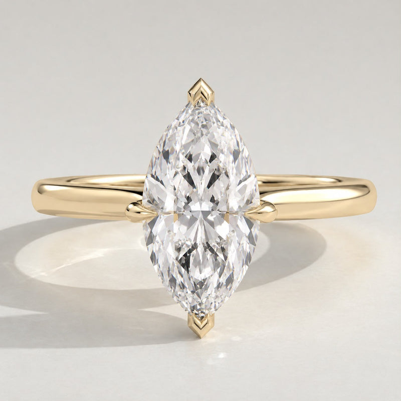 The Islay Solitaire in 18ct Yellow Gold — REAU
