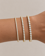 The Signature Round Brilliant Tennis Bracelet