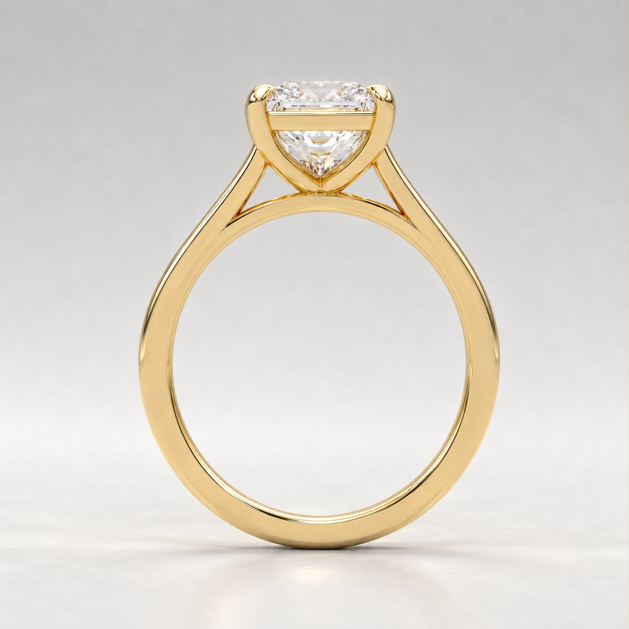 The Jura Oval Solitaire in 18ct Yellow Gold — REAU