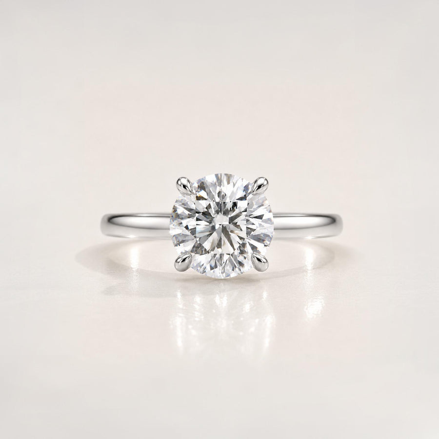 The Round Brilliant Signature Ring