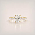 The Cushion Pavé Signature Ring