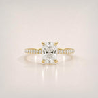 The Cushion Pavé Signature Ring