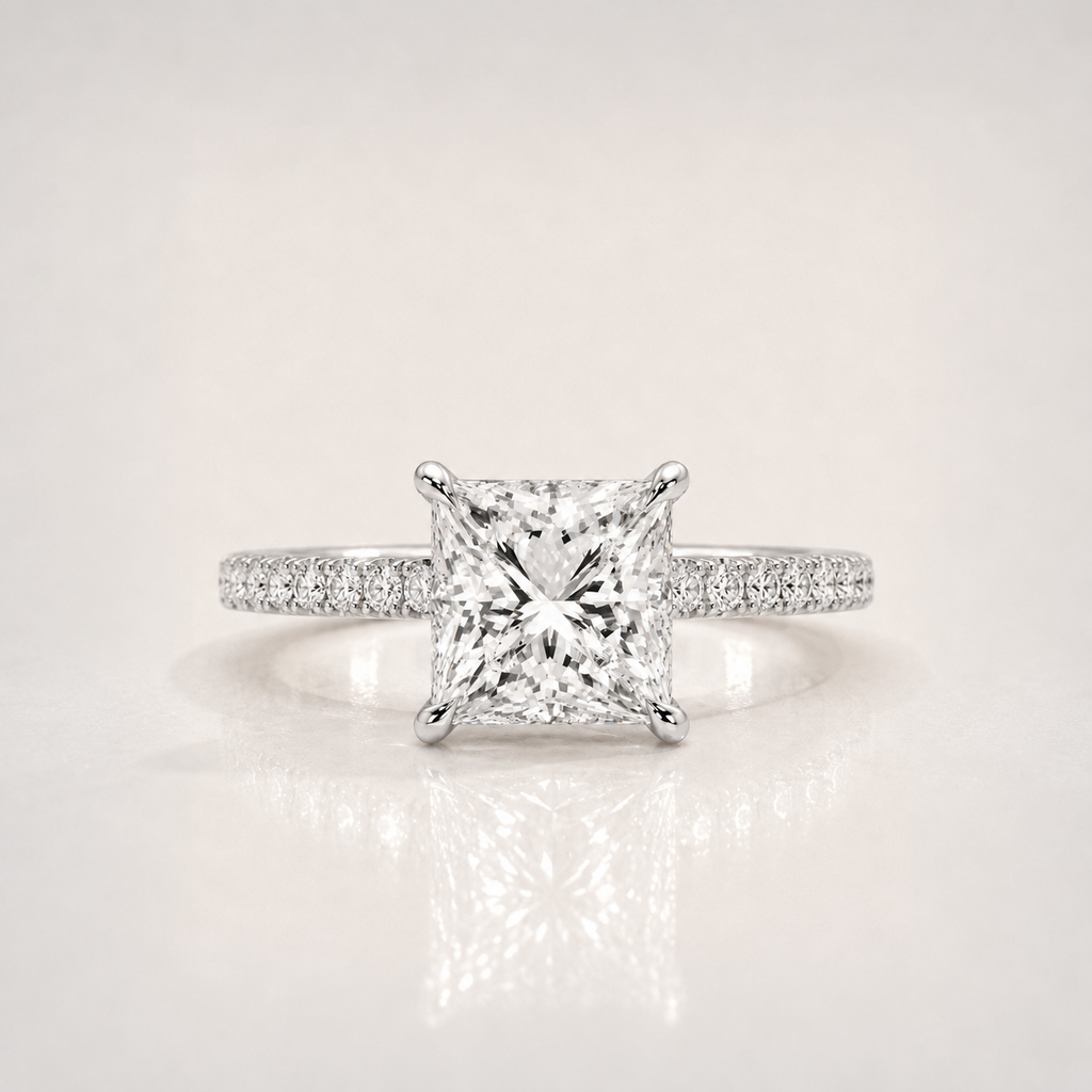 The Princess Pavé Signature Ring