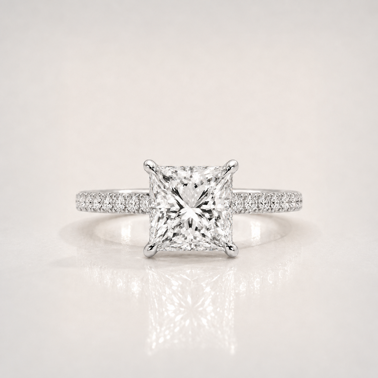 The Princess Pavé Signature Ring