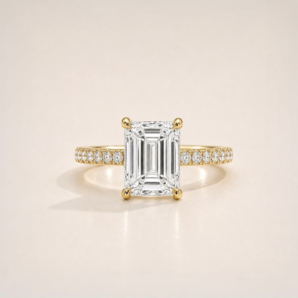 The Emerald Pavé Signature Ring