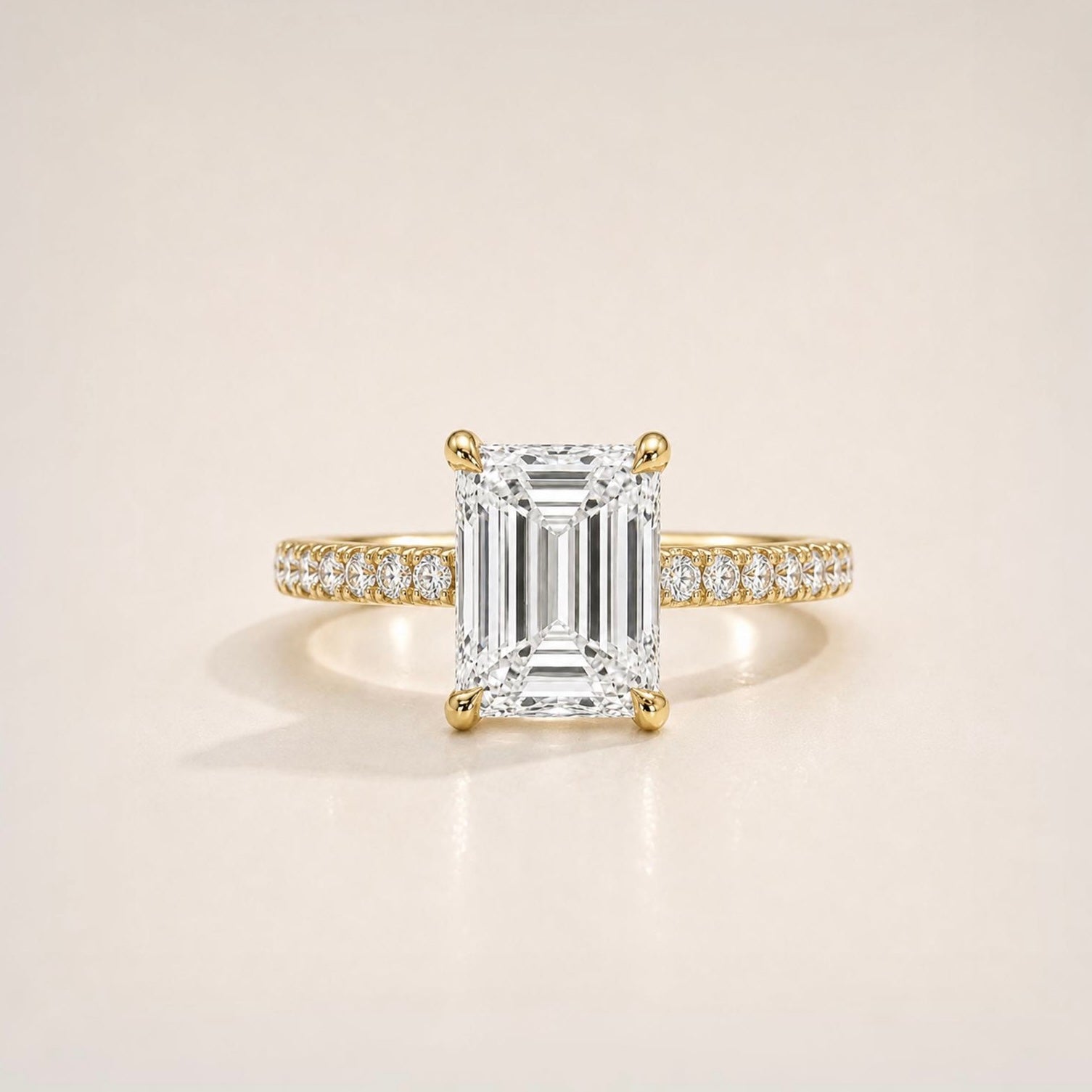 The Emerald Pavé Signature Ring