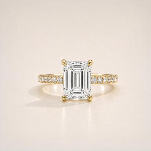 The Emerald Pavé Signature Ring