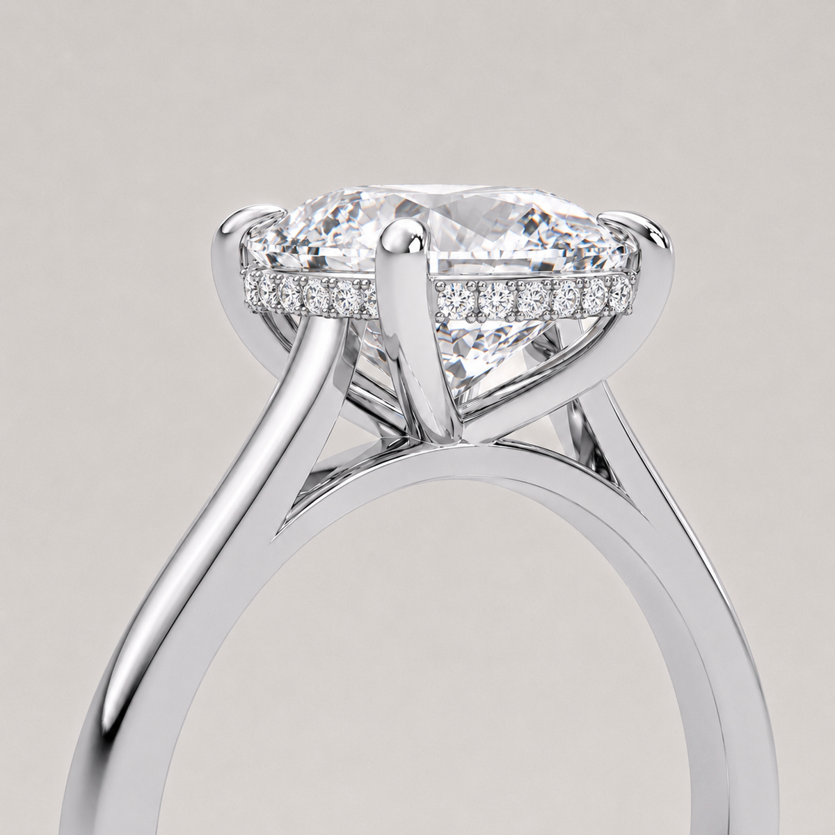 The Round Brilliant Signature Ring