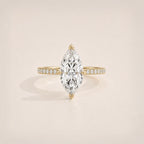 The Marquise Pavé Signature Ring