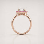 The Oval Pink Halo