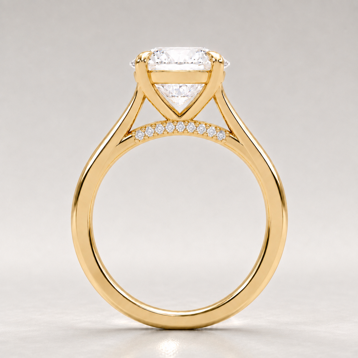The Round Brilliant Signature Ring