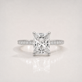 The Radiant Pavé Signature Ring
