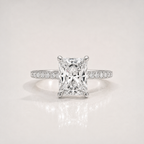 The Radiant Pavé Signature Ring