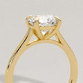 The Alba Solitaire in 18ct Yellow Gold — REAU