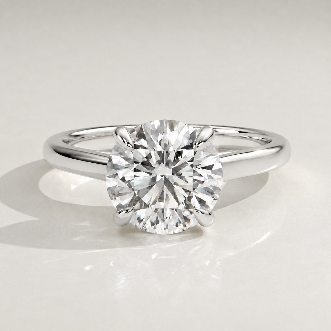 The Skye Solitaire in 18ct Yellow Gold — REAU