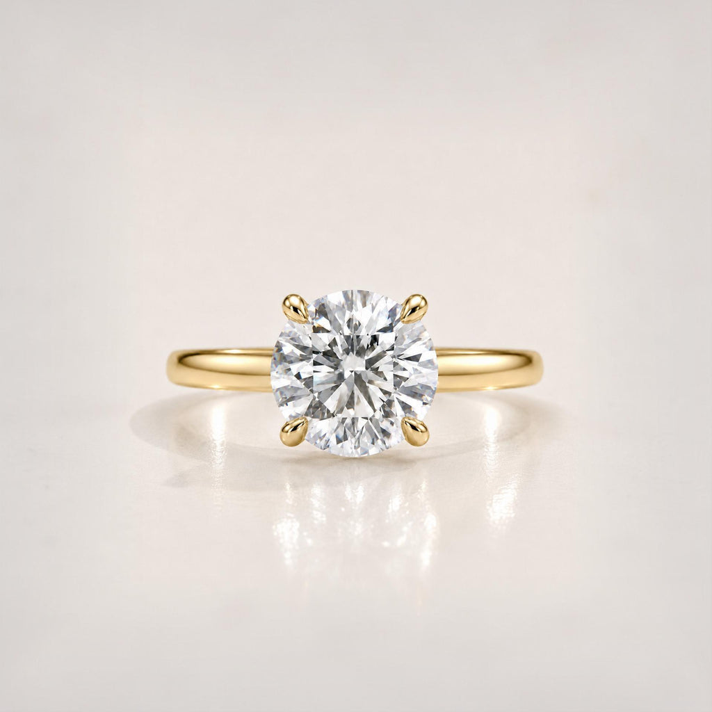 The Round Brilliant Signature Ring