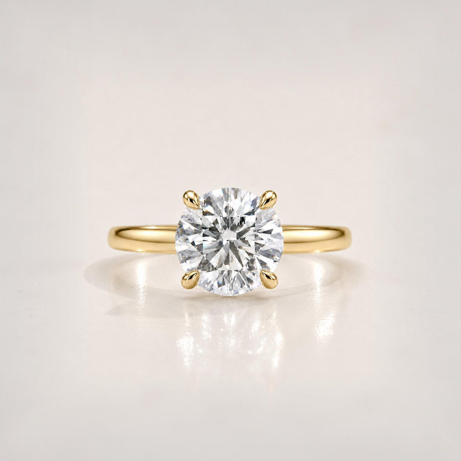 The Round Brilliant Signature Ring
