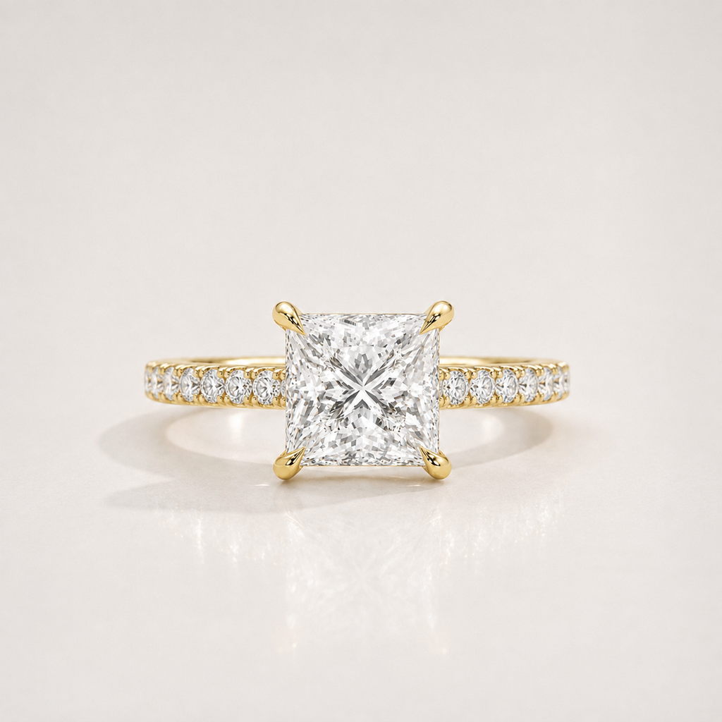 The Princess Pavé Signature Ring