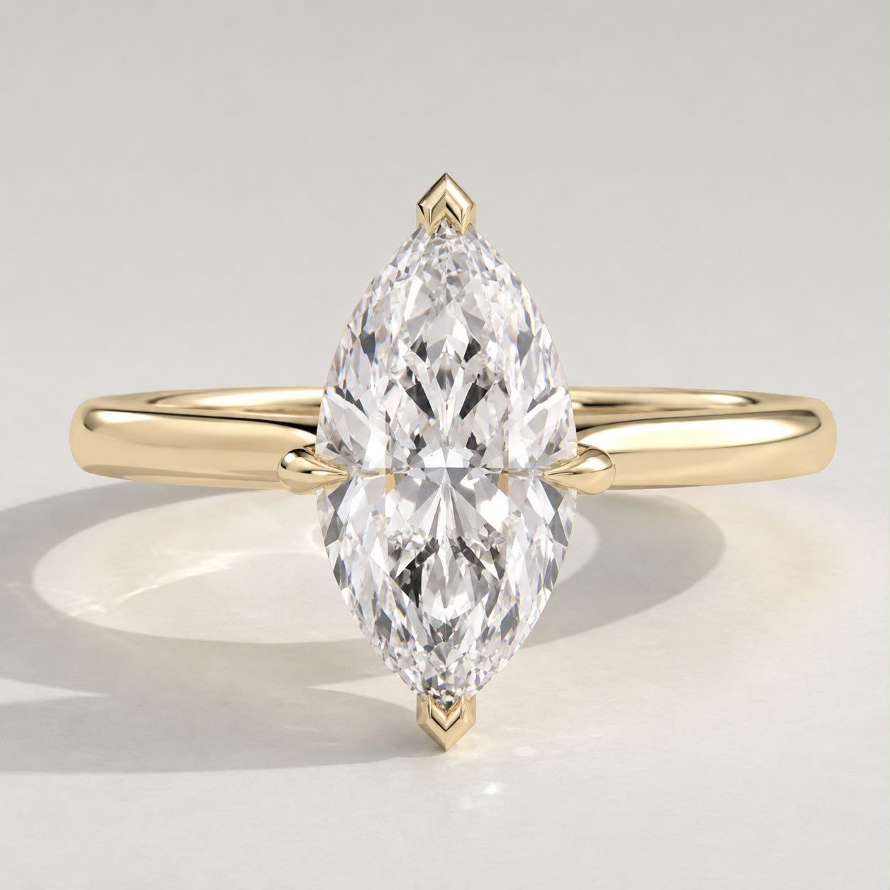 The Islay Solitaire in 18ct Yellow Gold — REAU