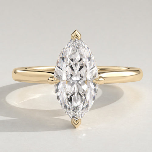 The Islay Solitaire in 18ct Yellow Gold — REAU