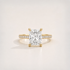 The Radiant Pavé Signature Ring