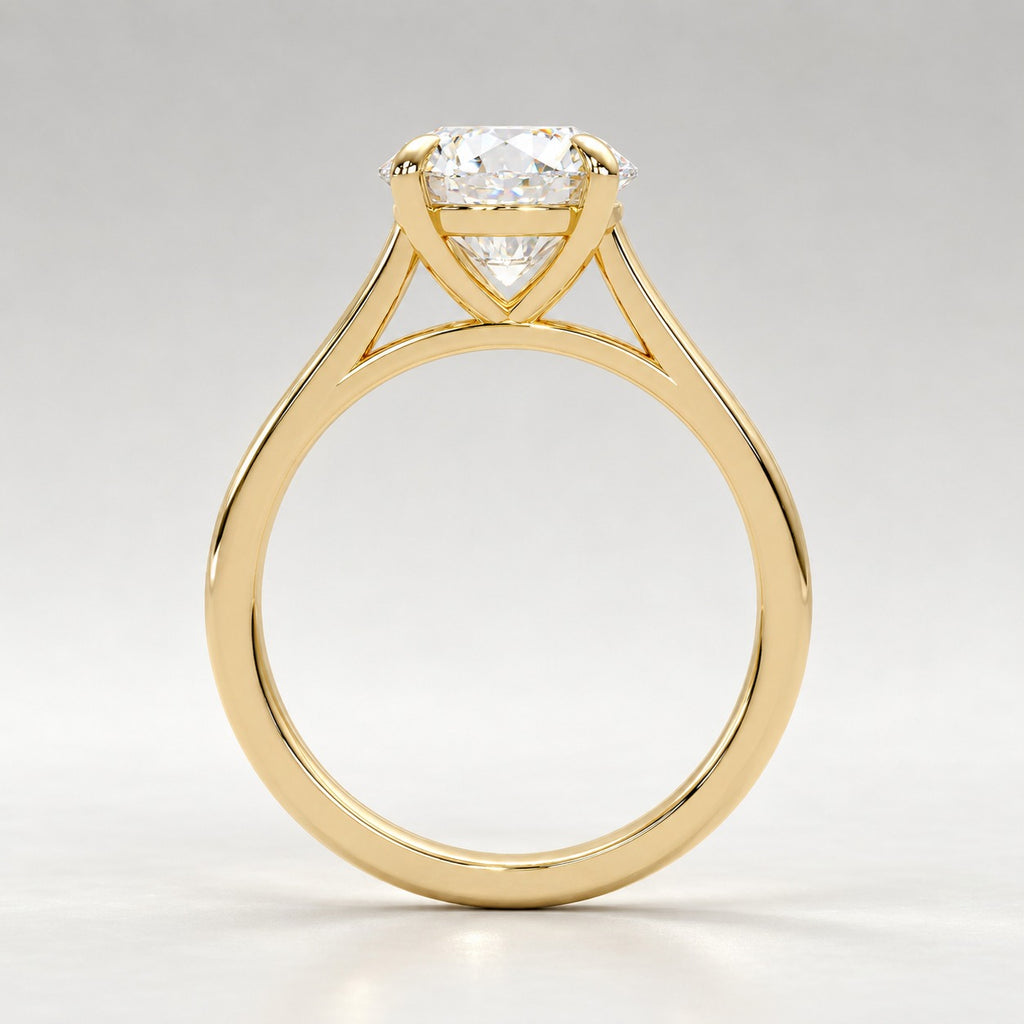 The REAU Signature Solitaire in 18ct Yellow Gold