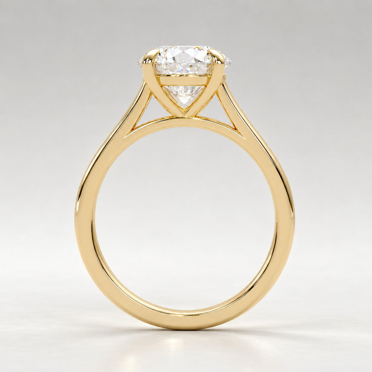 The REAU Signature Solitaire in 18ct Yellow Gold