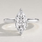 The Skye Solitaire in 18ct White Gold — REAU