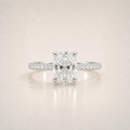 The Cushion Pavé Signature Ring
