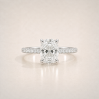 The Cushion Pavé Signature Ring