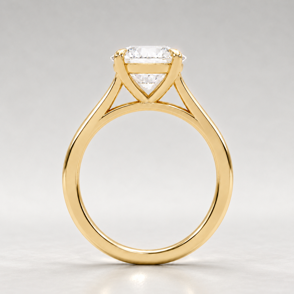 The Round Brilliant Signature Ring