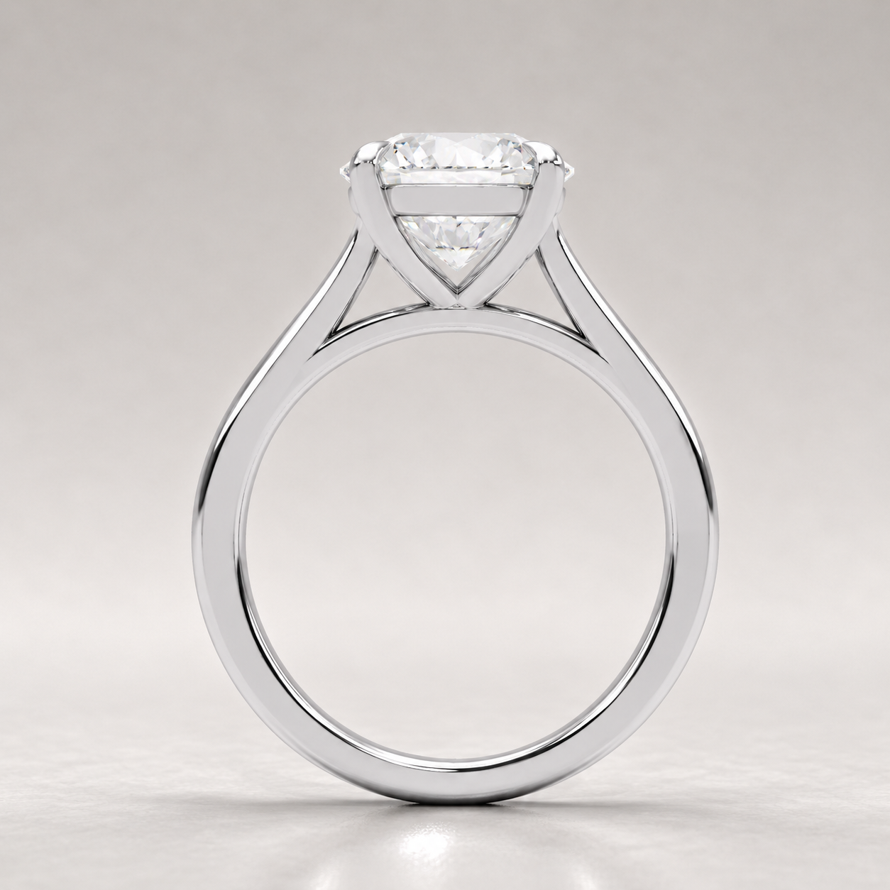 The Round Brilliant Signature Ring