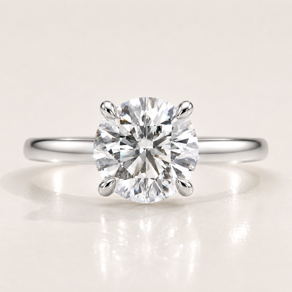 The Round Brilliant Signature Ring