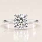The Round Brilliant Signature Ring